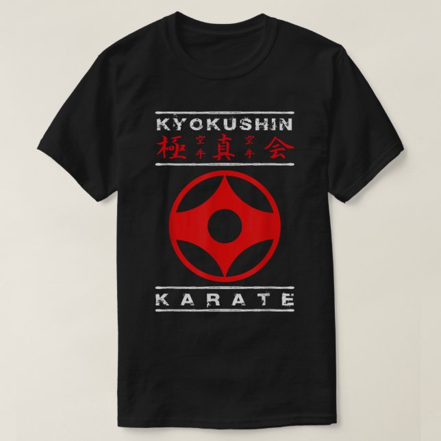 Kyokushin Karate Martial Arts  T-Shirt (Design Front)