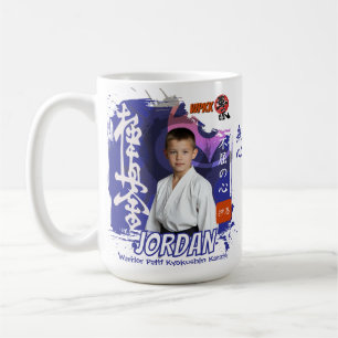 Kyokushin Karate Student Personalised Photo  Coffee Mug