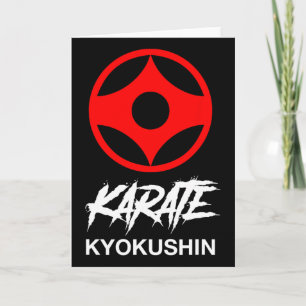 Kyokushin Karate Symbol Kyokushinkai Dojo Training Card