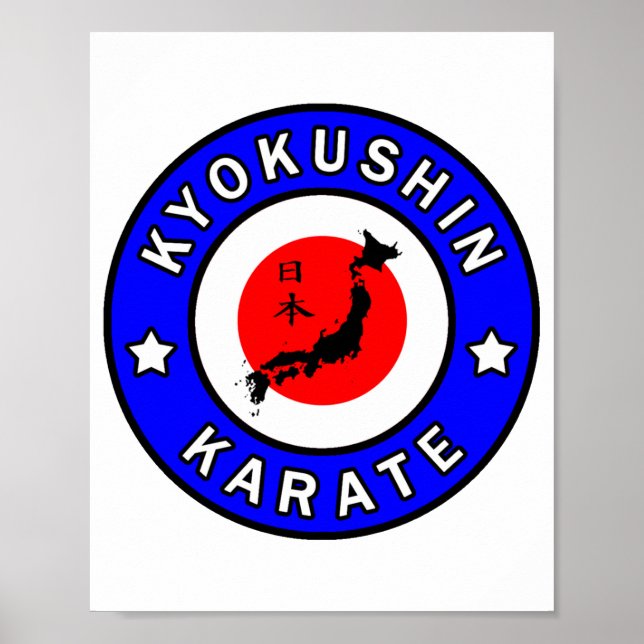 Kyokushin Karate T Shirt_2  Poster (Front)