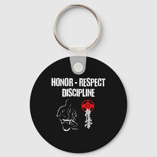Kyokushinkai  key ring (Front)