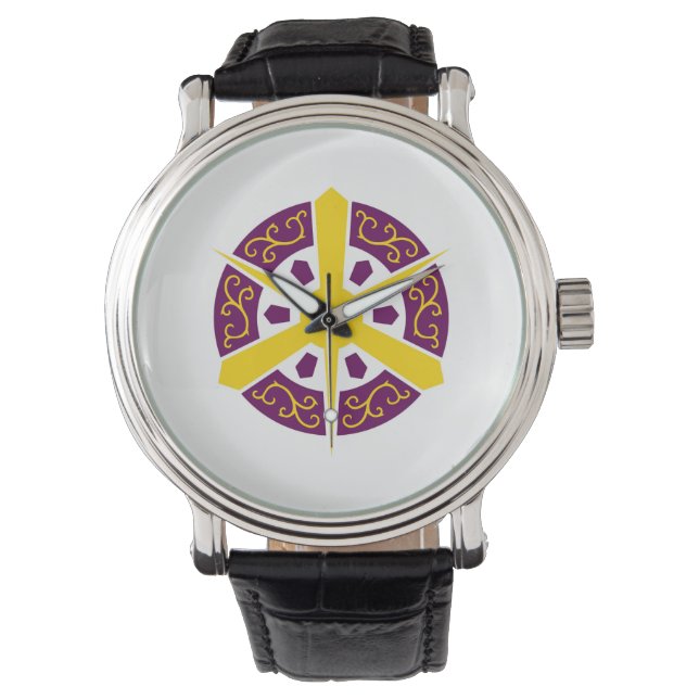 Kyoto city flag Kyoto prefecture japan symbol Watch (Front)