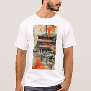 Kyoto Fusion - Traditional Japanese Art T-shirt