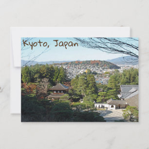 Kyoto & Ginkaku-ji temple, Japan card