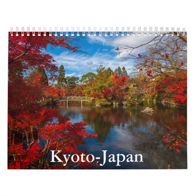 Kyoto-Japan Calendar (Cover)