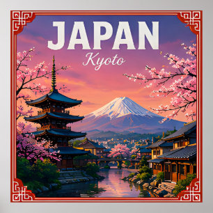 🌸 Kyoto Japan Cherry Blossom Season 🌸 Poster