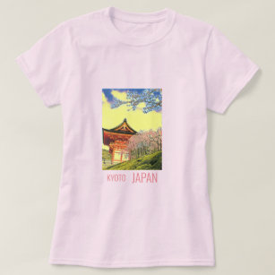 Kyoto Japan Cherry Blossom travel photography T-Shirt