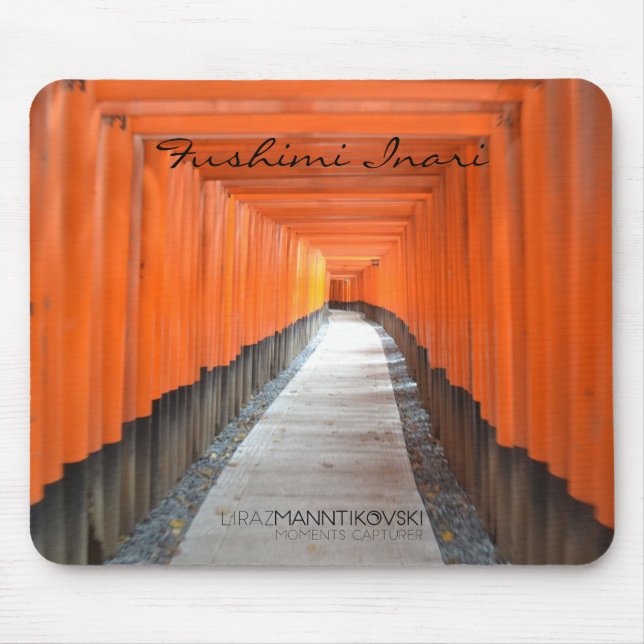 Kyoto, Japan. Fushimi Inari Mousepad (Front)