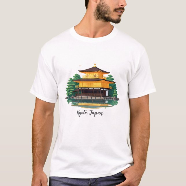 Kyoto Japan Kinkakuji T-Shirt (Front)