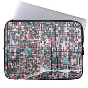 Kyoto Japan Map Laptop Sleeve