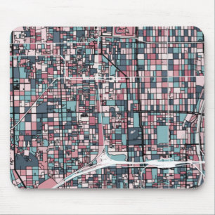 Kyoto Japan Map Mouse Mat