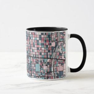 Kyoto Japan Map Mug