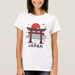Kyoto Japan Torii Gate T-Shirt | Japanese Travel<br><div class="desc">Celebrate your love for Japan with this Kyoto-inspired Japanese t-shirt! Featuring a bold Torii gate with Mount Fuji and cherry blossoms in a minimalist modern design, this shirt makes the perfect Japan trip souvenir, vacation outfit, or thoughtful gift for travelers and Japan enthusiasts. A stylish way to remember your adventure...</div>