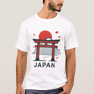 Kyoto Japan Torii Gate T-Shirt | Japanese Travel