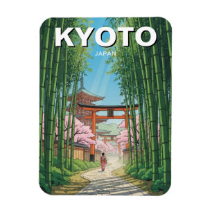Kyoto Japan Travel Magnet