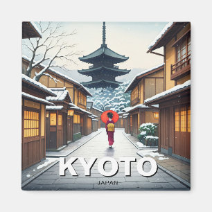 Kyoto Japan Travel Yasaka Shrine Magnet
