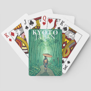 Kyoto Japan Vintage Travel Playing Cards