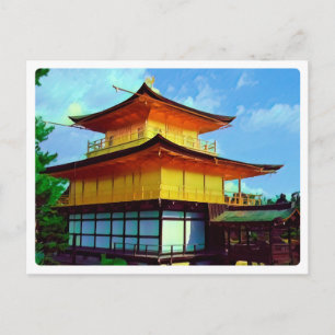 Kyoto - KINKAU - Golden Pavillion Postcard