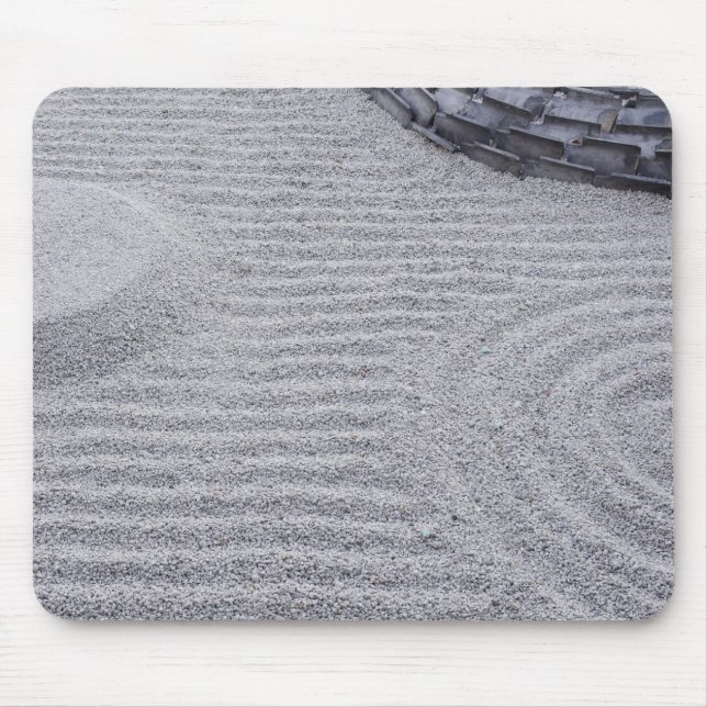 Kyoto, Kodai-ji Temple, Raked Sand Patterns Mouse Mat (Front)