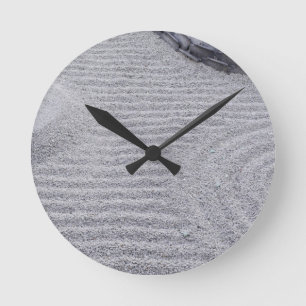 Kyoto, Kodai-ji Temple, Raked Sand Patterns Round Clock