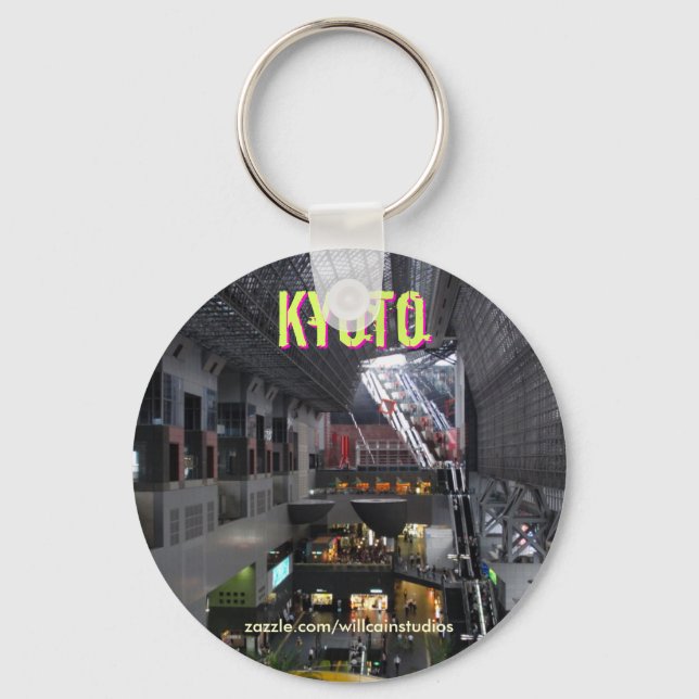 Kyoto Station Interior Key Ring (Front)