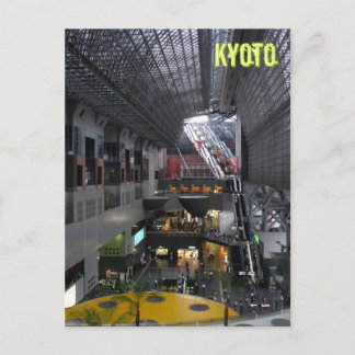 Kyoto Station Interior Postcard