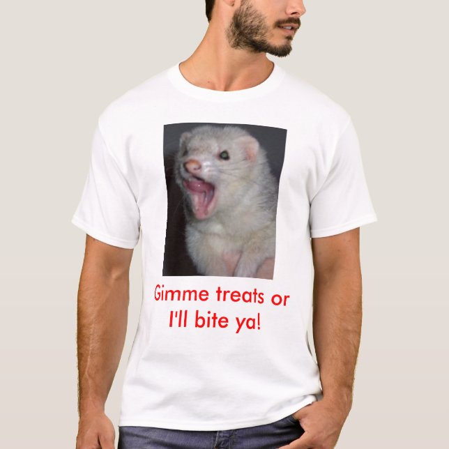 Kyra the Ferret T-Shirt (Front)