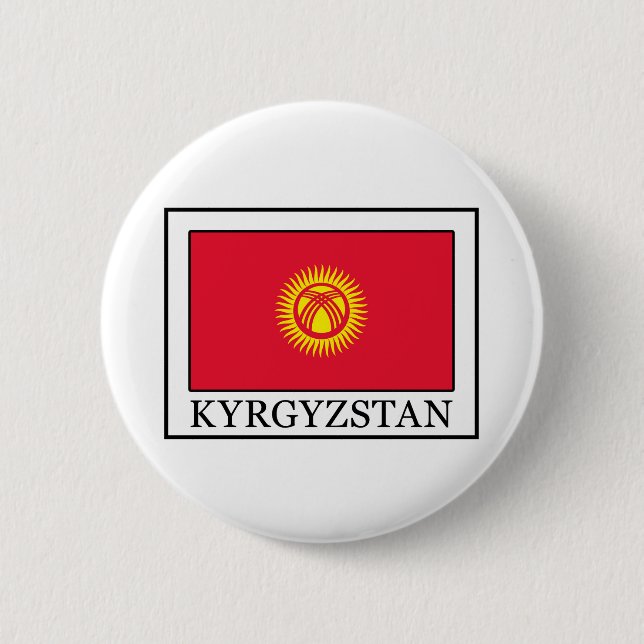 Kyrgyzstan button (Front)