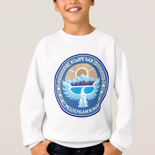 Kyrgyzstan coat of arms sweatshirt