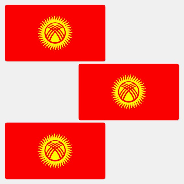 Kyrgyzstan Flag (Group)