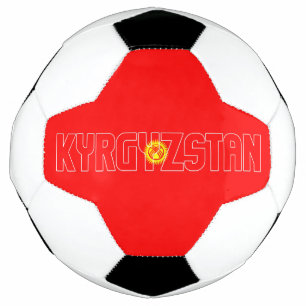 Kyrgyzstan Flag Adorable Patriotic Football