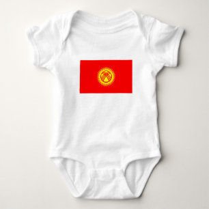 Kyrgyzstan Flag Baby Bodysuit