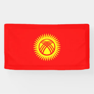 Kyrgyzstan Flag Banner