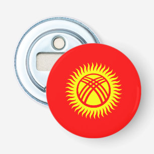Kyrgyzstan Flag Bottle Opener