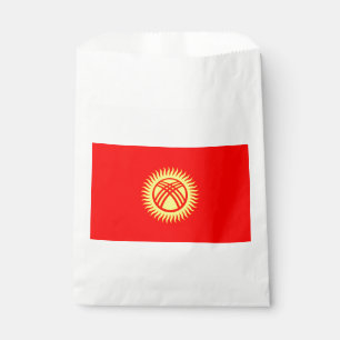 Kyrgyzstan Flag Favour Bags