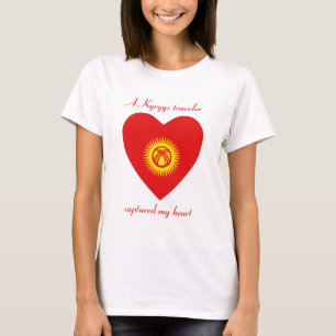 Kyrgyzstan Flag Sweetheart T-Shirt