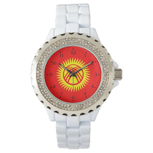 Kyrgyzstan Flag Watch (Front)