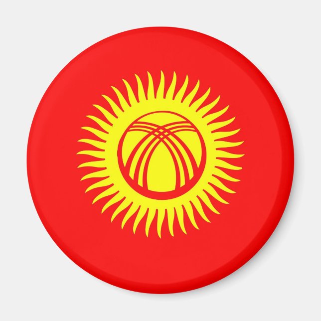Kyrgyzstan Magnet (Front)