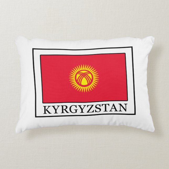 Kyrgyzstan pillow (Front)