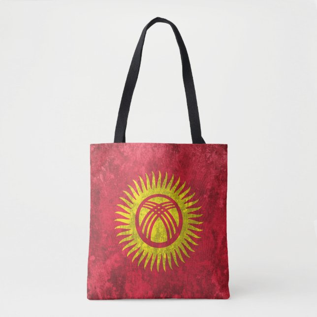 Kyrgyzstan Tote Bag (Front)