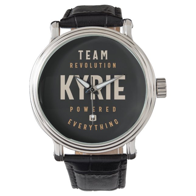 Kyrie Personalised Name - Funny Kyrie  Watch (Front)