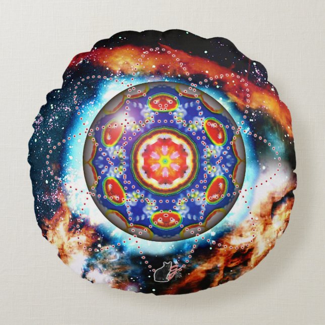 Kyron Orbz Round Cushion (Front)