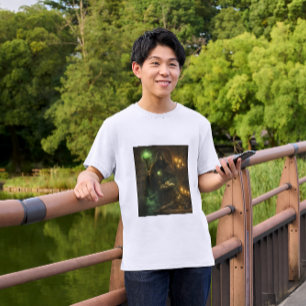 Kyrzon Portrait – Dark Fantasy Character Art T-Shirt