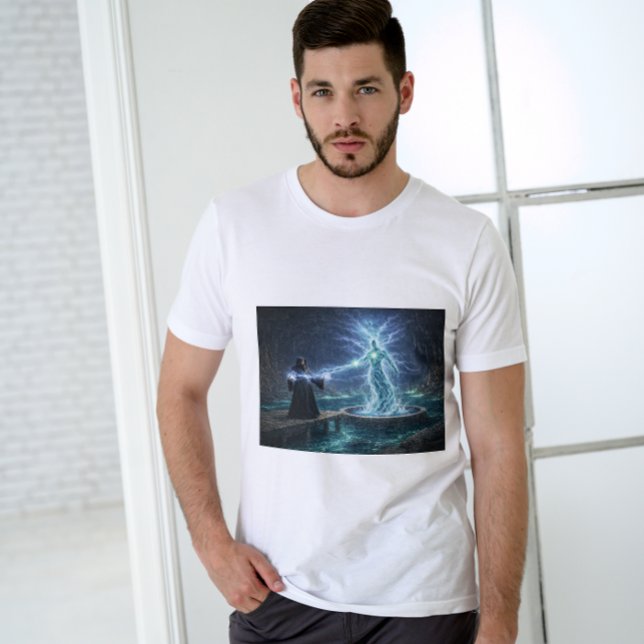 Kyrzon vs Shadow – Dark Fantasy Duel T-Shirt (Creator Uploaded)