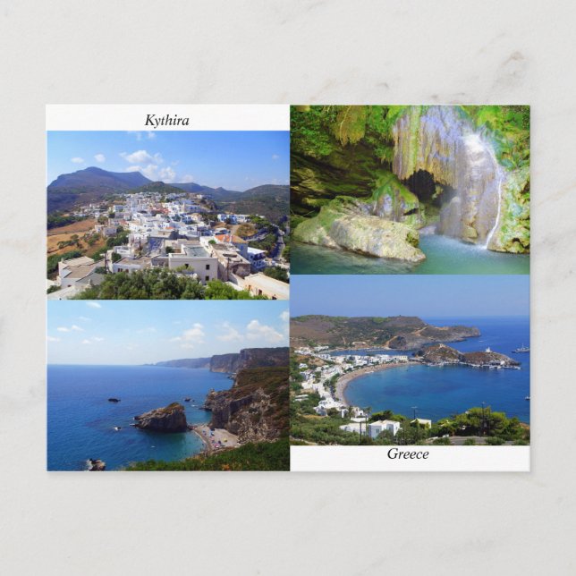 Kythira- Greece Postcard (Front)