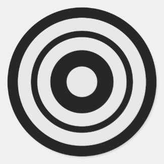 Kyudo Classic Round Sticker