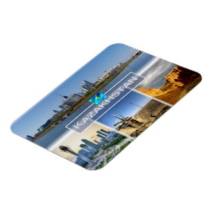 KZ Kazakhstan - Astana - Central downtown - Magnet