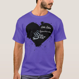 L046 Zebra Pleco Love T-Shirt