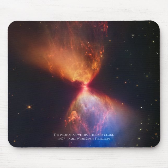 L1527 and Protostar - James Webb Space Telescope Mouse Mat (Front)