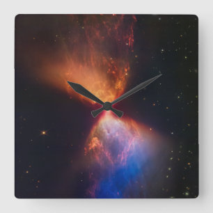 L1527 and Protostar - James Webb Telescope Square Wall Clock
